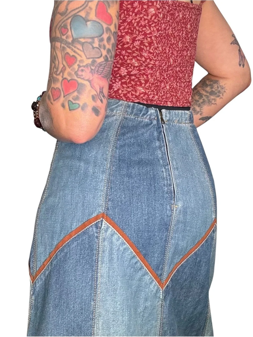 Free People maxi skirt